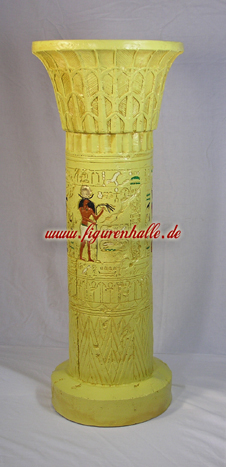Ägyptische Säule mit Hieroglyphen