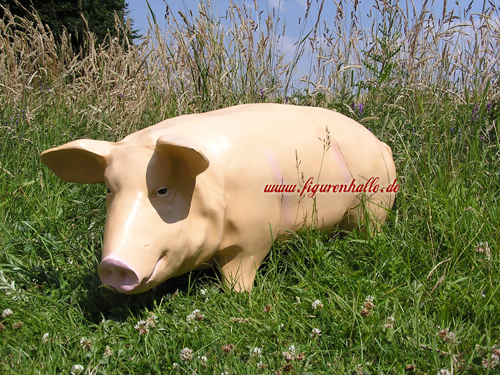 Schwein Dekofigur Tierfigur