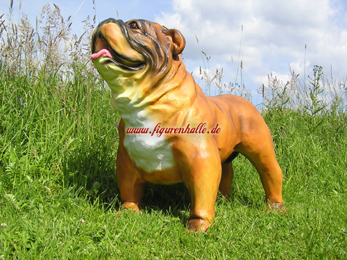 Bulldogge Dekofigur