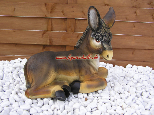 Eselchen Gartenfigur