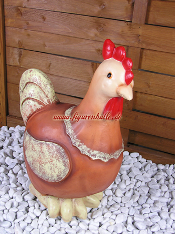 Huhn Gartenfigur