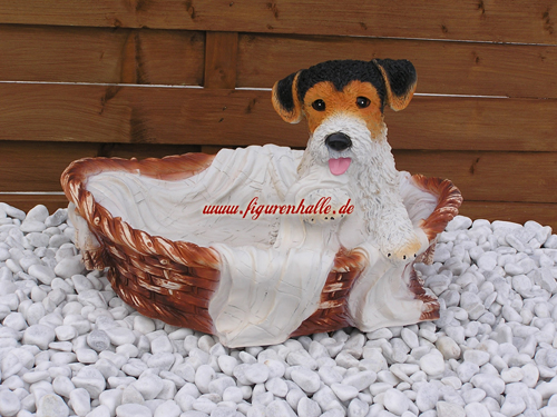 Fox Terrier Tierfigur