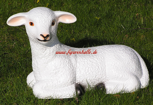 Lamm Aufstellfigur