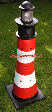 Leuchtturm Gartendekoration Roter Sand