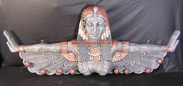 Maat Ägyptische Göttin als Garderobe Figur