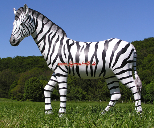 Zebra Figur in Lebensgre