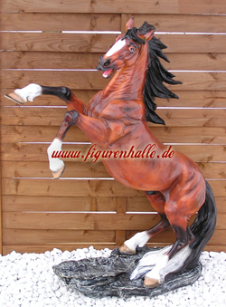  Wildpferd Mustang Dekofigur