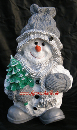 Schneemann als Aufstellfigur