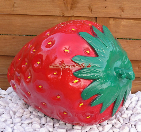 Erdbeere als Werbefigur