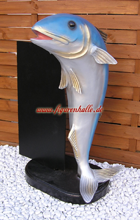 Fisch als Werbeaufsteller