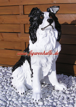 Border Collie Aufstellfigur