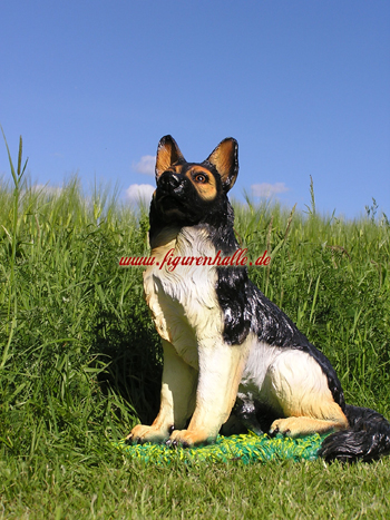 Schferhund Gartenfigur