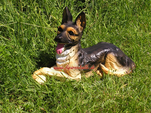 Schferhund Gartenfigur