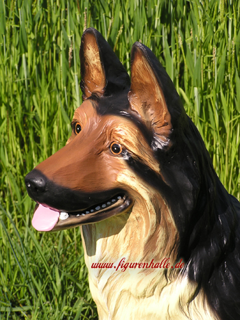 Schferhund Aufstellfigur Deko