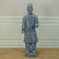 Preview: Chinesischer Terrakotta-Krieger Gartenfigur