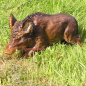 Preview: Wildschwein Gartenfigur