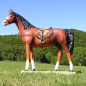 Preview: Pferd mit Sattel Figur