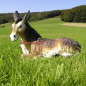 Preview: Esel Figur liegend