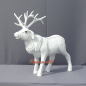 Preview: White deer Christmas outdoor decoration