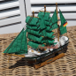 Preview: Grünes Segelschiff  Feuerschiff  Modell