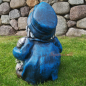 Preview: Gartenzwerg Maulwurfs Angler oder Fischer Statue