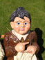 Preview: Oma Gartenfigur auf Bank