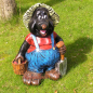 Preview: Large mole with bucket garden figure