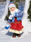 Preview: Weihnachts Figur in Winterkleidung