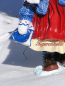 Preview: Winter Mädchen Schnee Figur