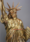 Preview: New York Freiheitsstatue bronze optik