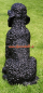 Preview: Black poodle figure