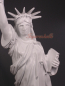 Preview: New York Freiheitsstatue in weiß Lack Figur