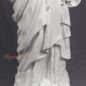 Preview: New York Freiheitsstatue in weiß Lack Figur