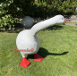 Preview: Ländliches Gefieder Gänse Gaten Statue
