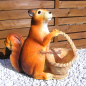 Preview: Squirrel figure with basket
