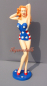 Preview: Deko Hot Rod Chick Pin up Girl Rockabilly