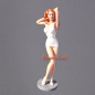Preview: Pin up figure white