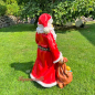 Preview: Weihnachtsmann mit Sack Figur