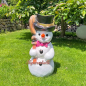 Preview: Schneemann Dekoidee Außenbereich Advent
