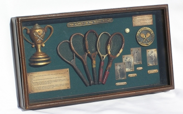 Tennis Antik Dekoration