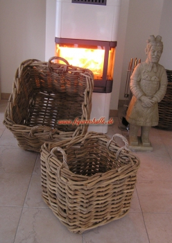 Feuerholz Korb