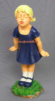 Mädchen Gartenfigur