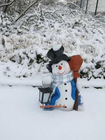 Preview: Schneemann Haustür Deko