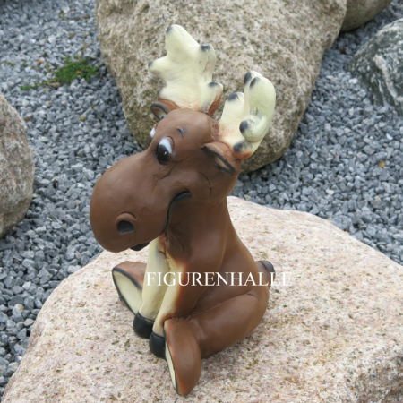 Preview: Sitzender Elch