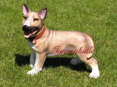 Preview: Pit Bull Bullterrier Modell Statue