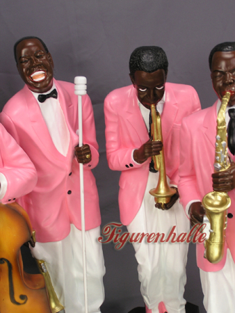Preview: Bluse Band Musiker Statuen