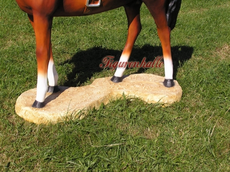 Deko Pferd mit Hufen