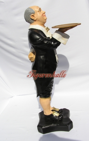 Butler Aufstellfigur im Anzug