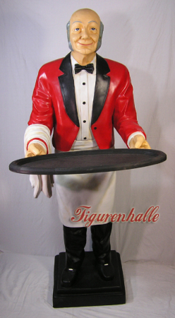 Butlerfigur lebensgroß