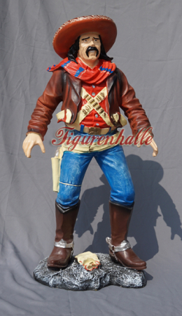 Preview: Mexikaner mit Sombrero Western Deko